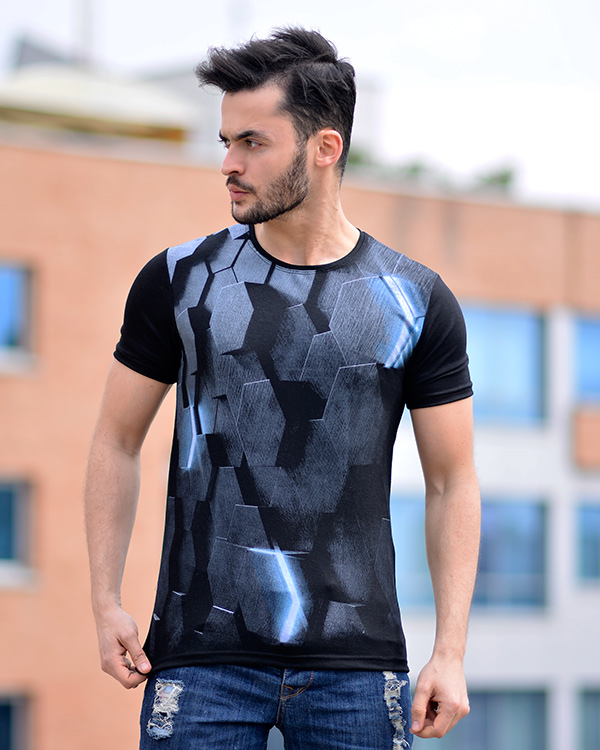 تی شرت مردانه مدل 6443