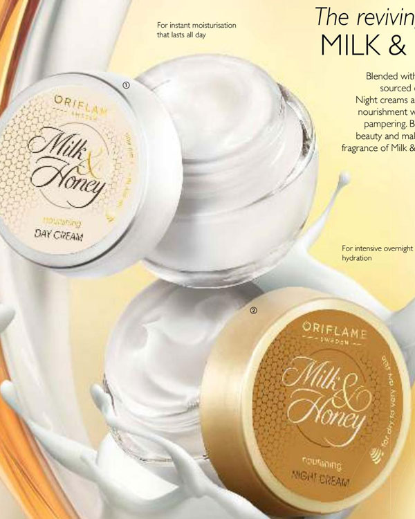 کرم روز شیر و عسل اوریفلیم Milk & Honey Gold