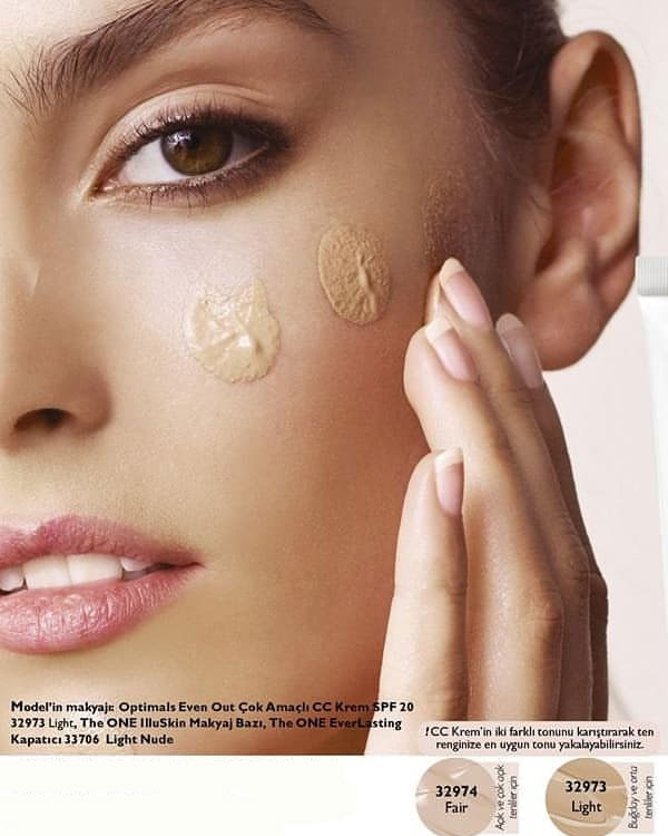 کرم پودر ضدلک سی سی اوریفلیم CC Even Out Optimals