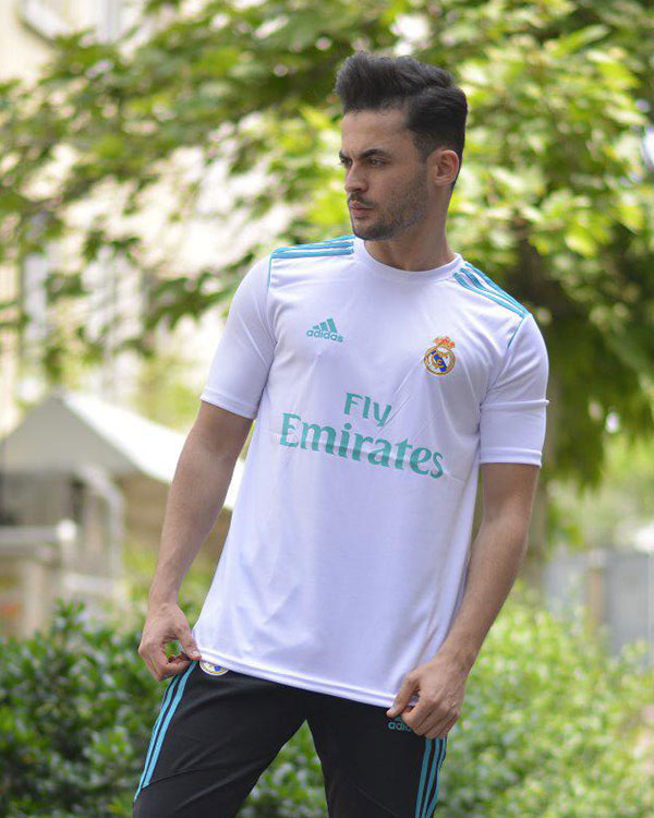 تی شرت آستین کوتاه رئال مادرید ورزشی مدل 3354