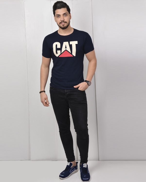 تی شرت یقه گرد CATمدل 1516
