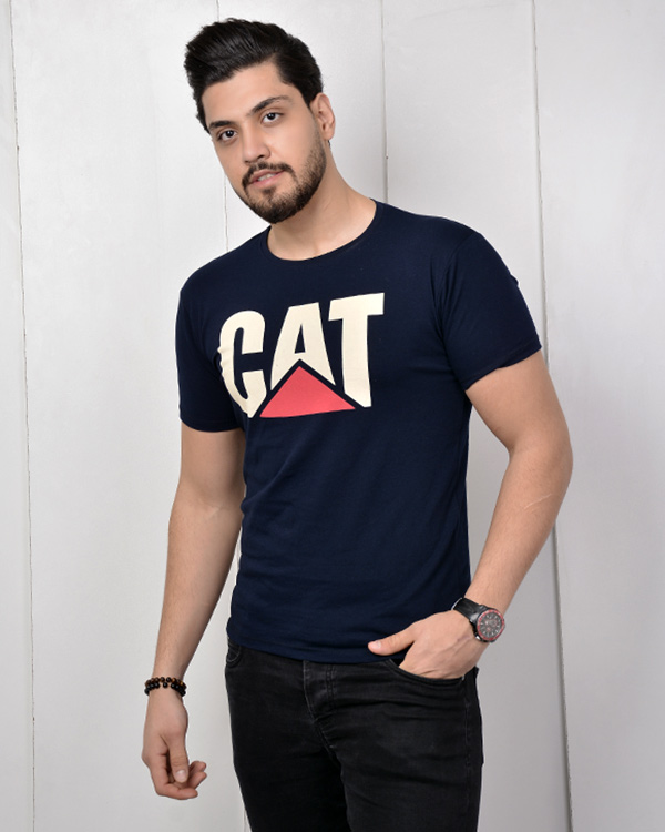 تی شرت یقه گرد CATمدل 1516