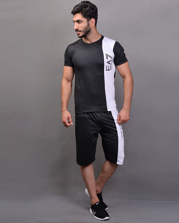 تی شرت و شلوارک مردانه مدل 2293