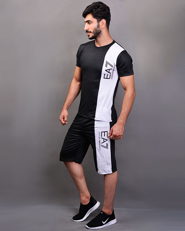 تی شرت و شلوارک مردانه مدل 2293