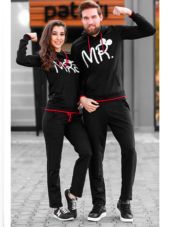 ست هودی زنانه و مردانه مدل 5225