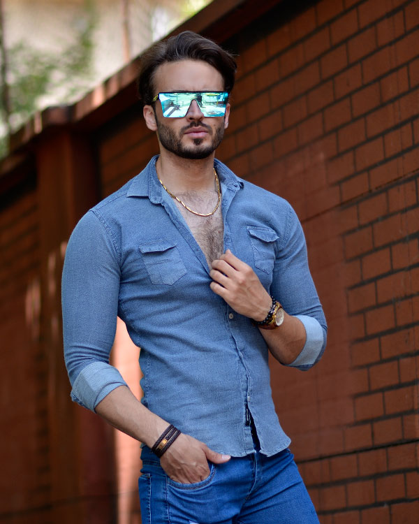 پیراهن مردانه TEBOمدل 8320