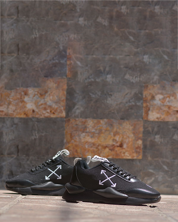 کفش مردانه OFF WHITE مشکی مدل 5542