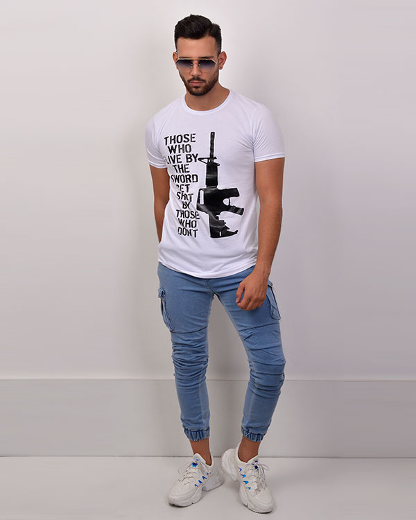 شلوار اسلش مردانه جین مدل 2180