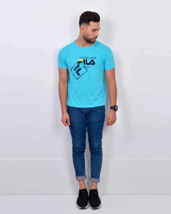 تی شرت یقه گرد FILAمدل 2329