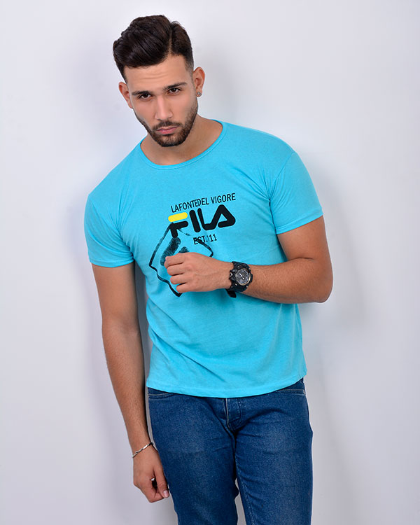 تی شرت یقه گرد FILAمدل 2329