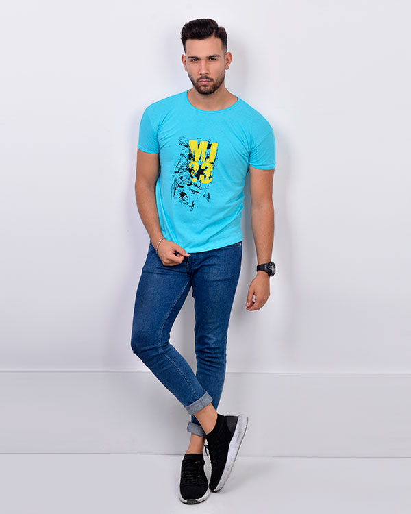 تی شرت مردانه طرح 23مدل 2327