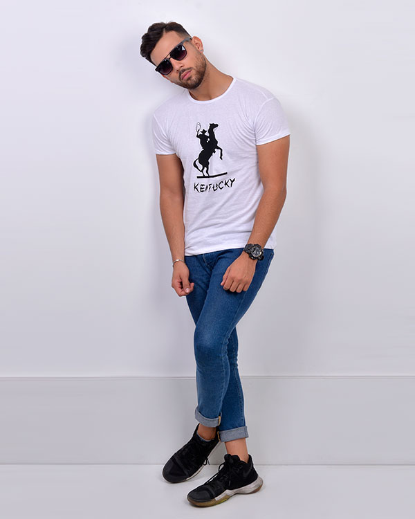 تی شرت مردانه سوار کار مدل 2324