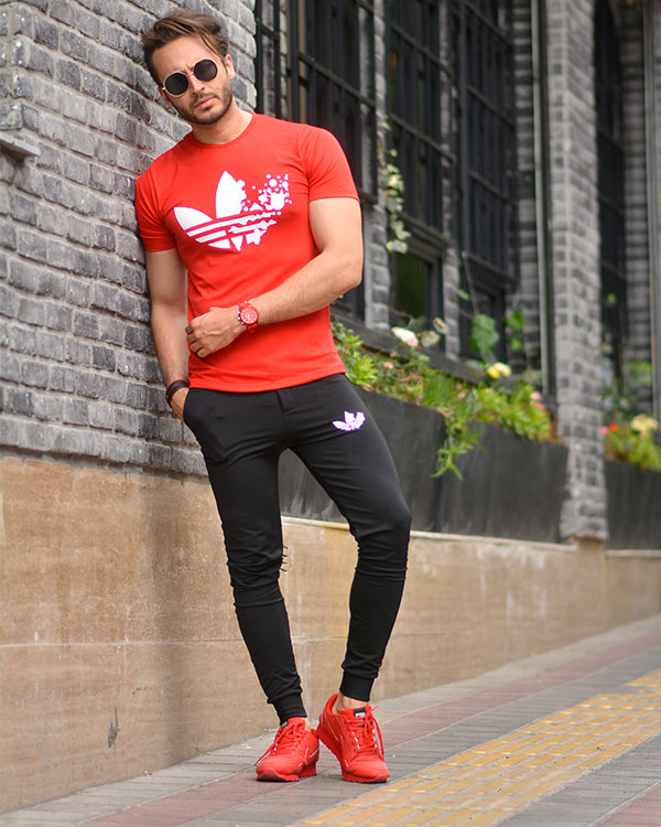 ست تی شرت و شلوار آدیداس مدل 6580