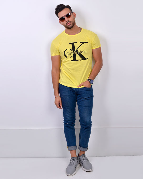 تی شرت مردانه CK مدل 2433