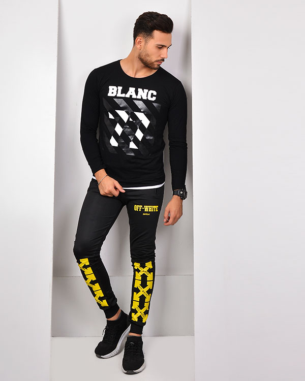 شلوار اسلش مردانه off-white مدل 2566