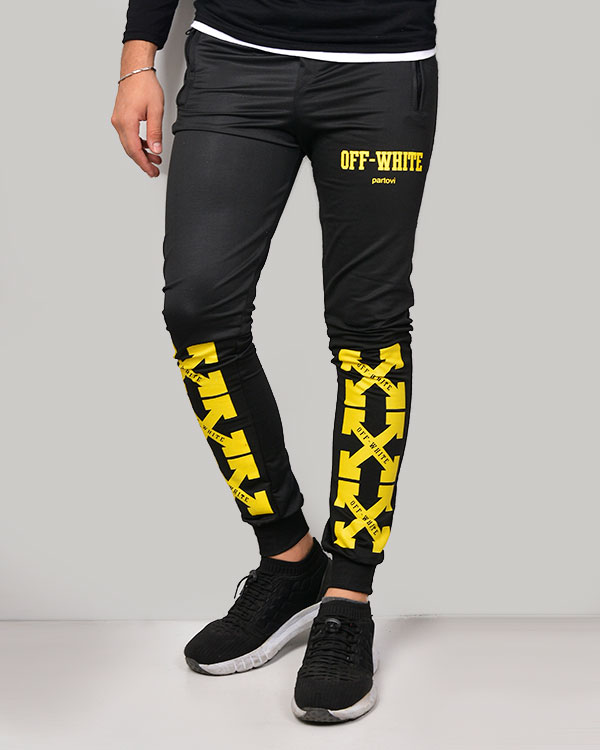 شلوار اسلش مردانه off-white مدل 2566