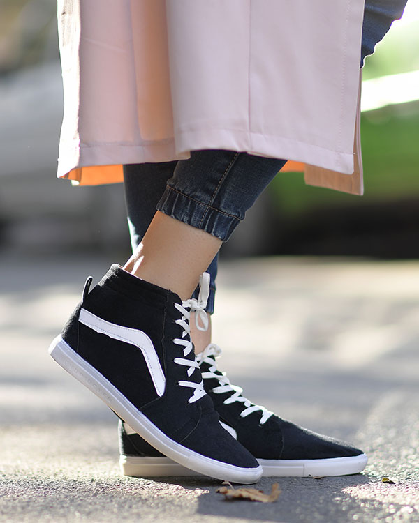 کفش ساقدار دخترانه VANS مدل 2584