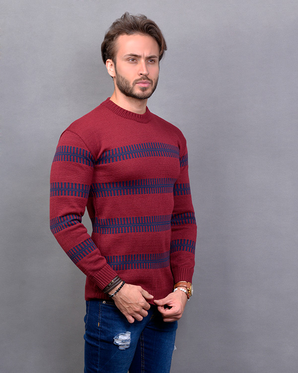 بلوز بافت مردانه نورا مدل 9877