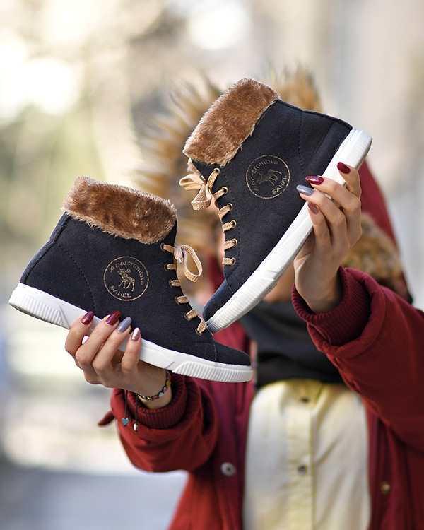 نیم بوت دخترانه Abercrombie مدل 2680