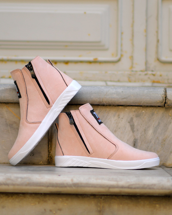 کفش نیم بوت دخترانه FASHION78مدل2679