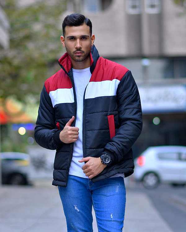 کاپشن مردانه سه تیکه مدل2721