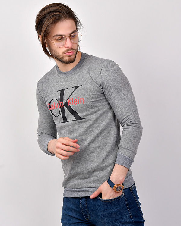 تی شرت پاییزه مردانه ck مدل 0025