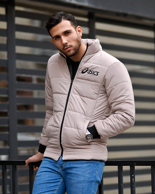 کاپشن مردانه مدل asics کد 0072