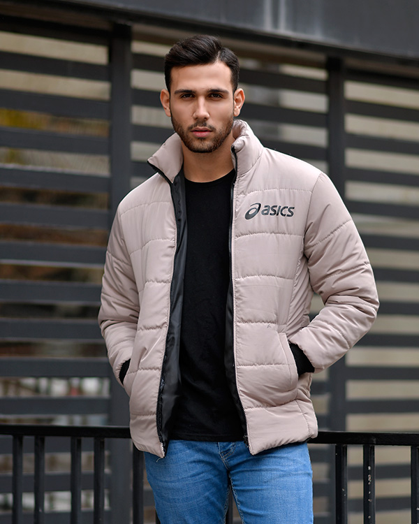 کاپشن مردانه مدل asics کد 0072