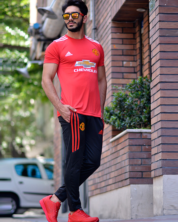 ست ورزشیADIDAS طر ح MANCHESTER مدل 3151