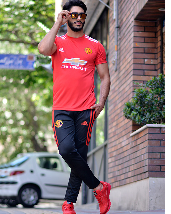 ست ورزشیADIDAS طر ح MANCHESTER مدل 3151