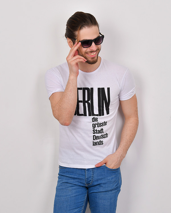 تی شرت مردانه BERLINمدل 1095
