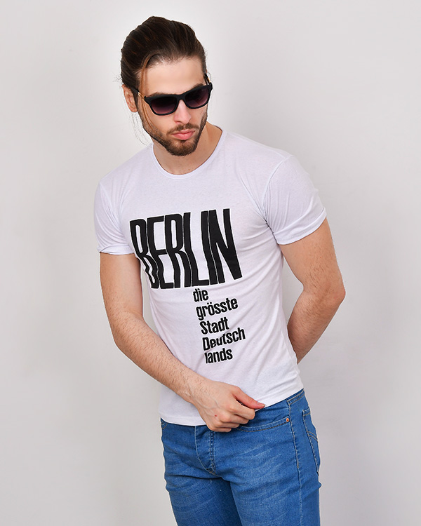 تی شرت مردانه BERLINمدل 1095