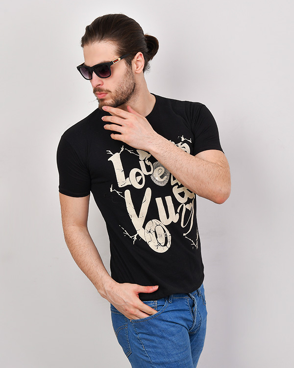 تی شرت مردانه LOVEمدل 1096