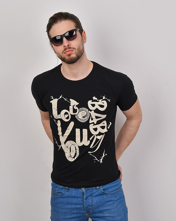 تی شرت مردانه LOVEمدل 1096