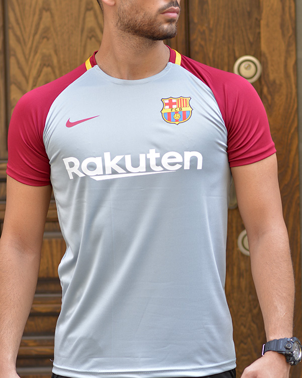 ست تیشرت و شلوار FCB طرحRAKUTEN مدل 2366