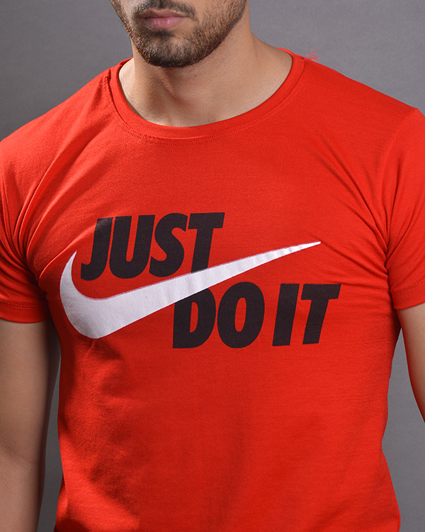 ست تیشرت وشلوارک NIKE طرحHOKO (مشکی-قرمز) مدل 5871
