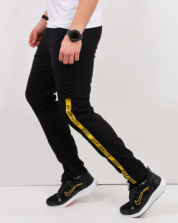 شلوار اسلش مردانه OFF WHITE مدل 3093