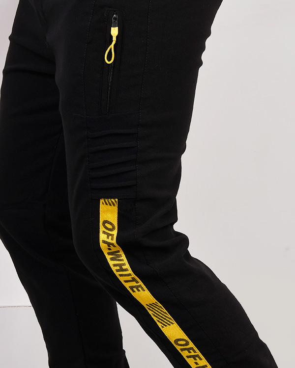 شلوار اسلش مردانه OFF WHITE مدل 3093