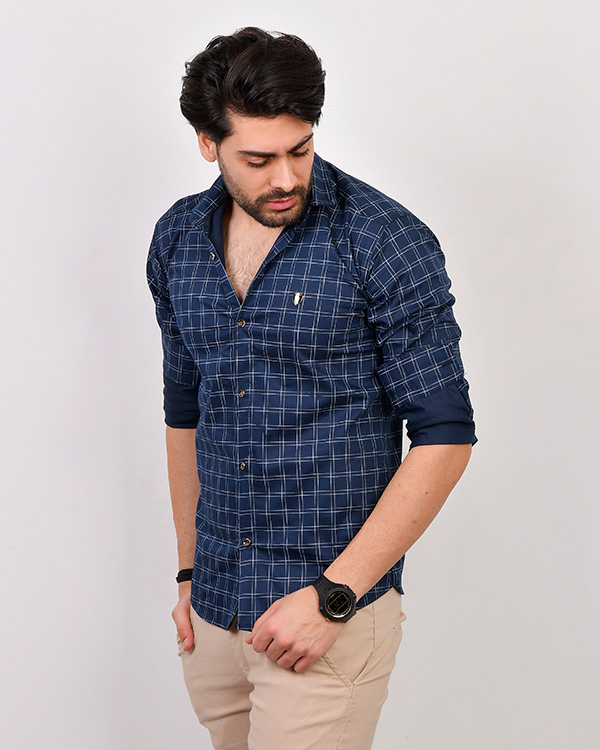 پیراهن مردانه دوخطی مدل 3131