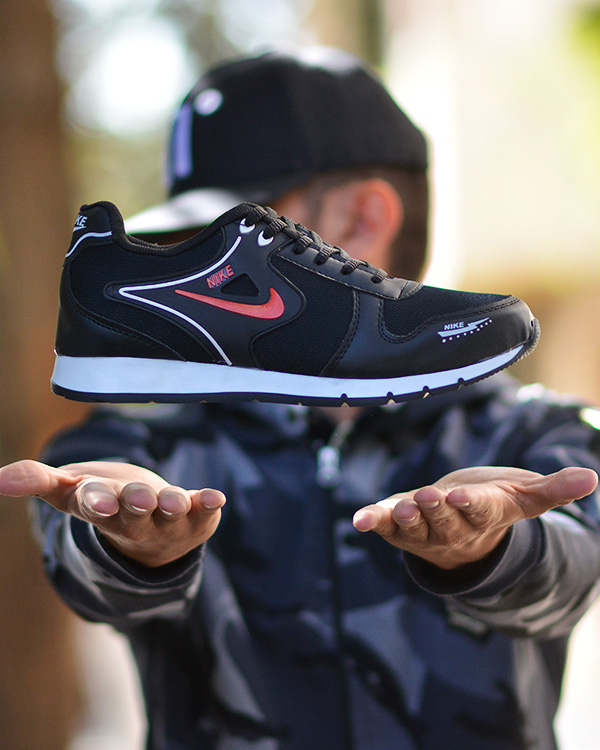 کفش مردانه NIKE طرح FEMA مشکی-قرمزمدل 5220