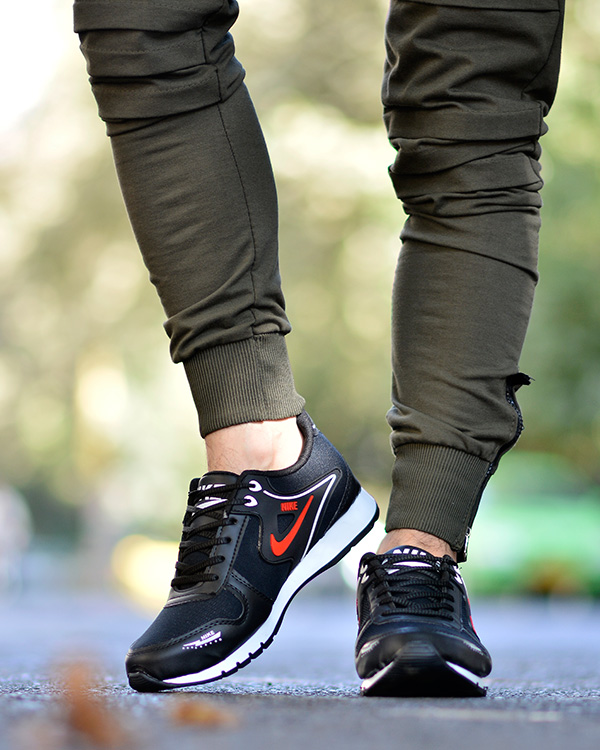 کفش مردانه NIKE طرح FEMA مشکی-قرمزمدل 5220
