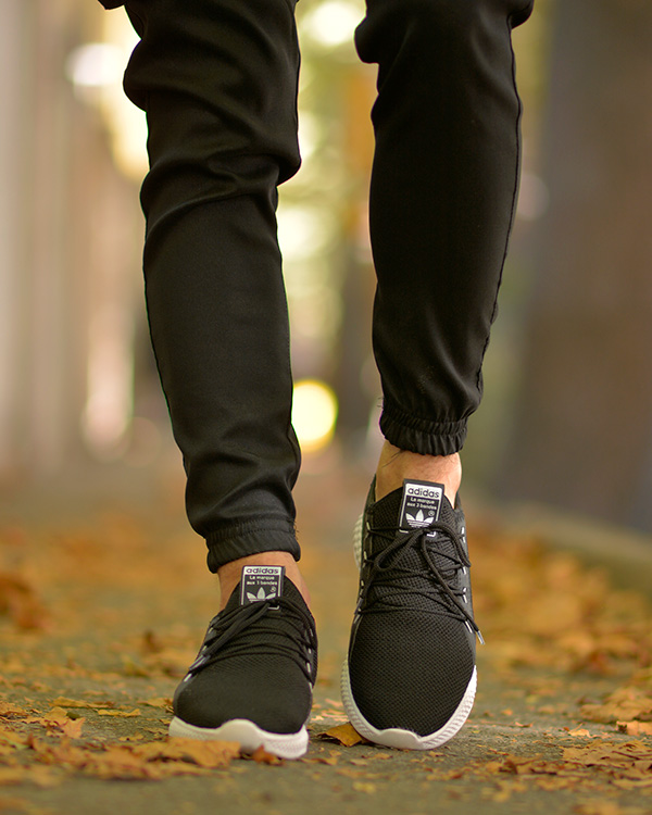کفش مردانه ADIDAS طرح RAFO مشکی مدل 3258