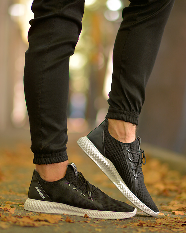 کفش مردانه ADIDAS طرح RAFO مشکی مدل 3258