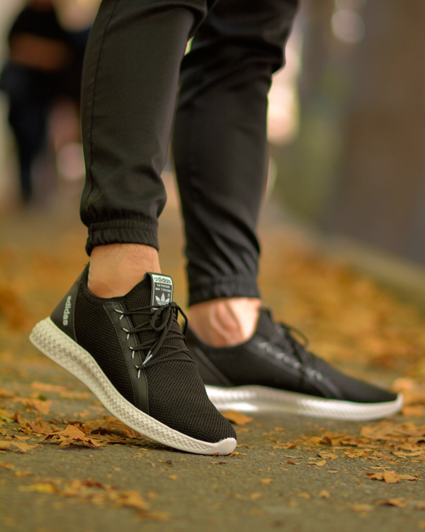کفش مردانه ADIDAS طرح RAFO مشکی مدل 3258