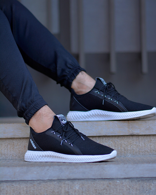 کفش مردانه ADIDAS طرح RAFO مشکی مدل 3258