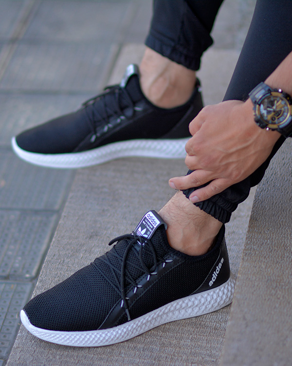کفش مردانه ADIDAS طرح RAFO مشکی مدل 3258
