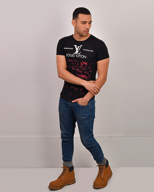 تی شرت مردانه lv مدل 3205
