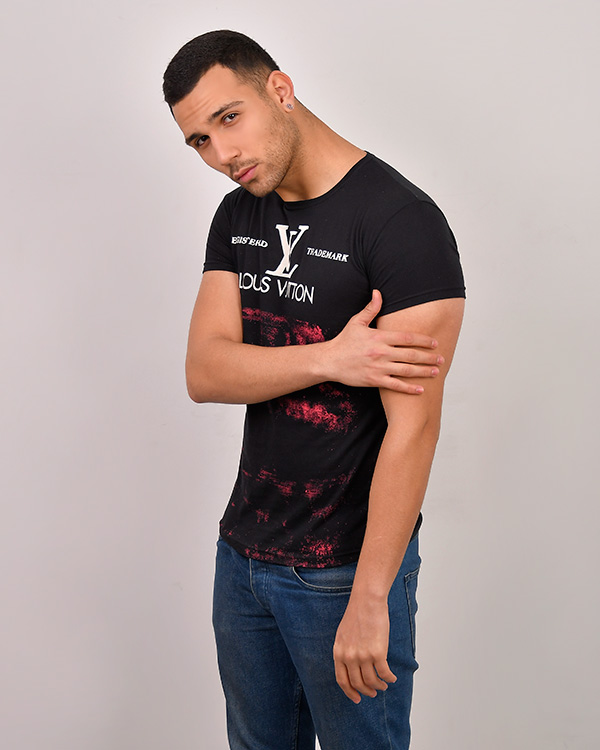 تی شرت مردانه lv مدل 3205