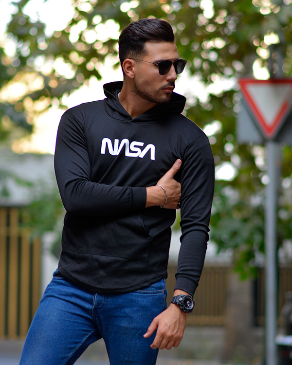 هودی مردانه NASAمدل 5523
