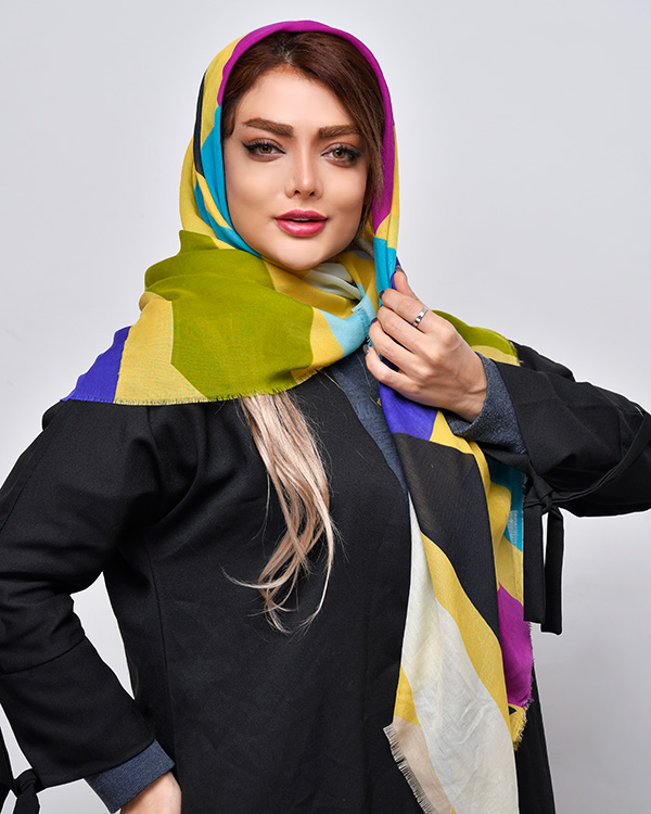روسری رنگین کمان مدل 3319
